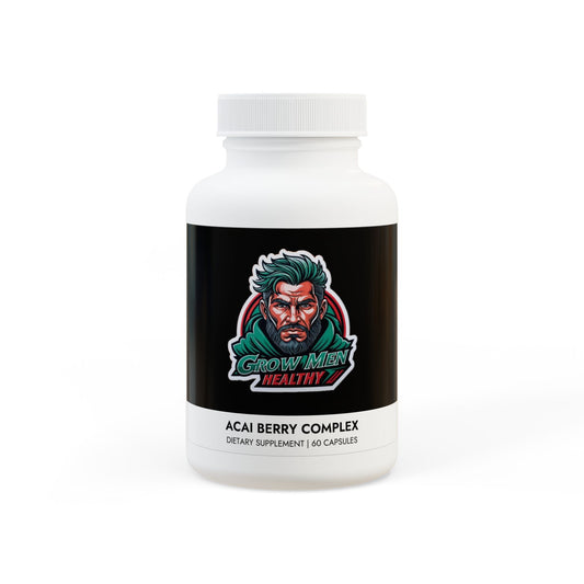 Acai Berry Complex for Grown Men - 60 Capsules