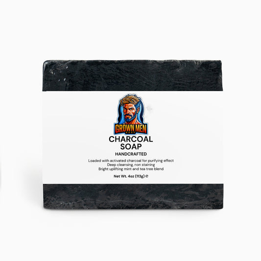 Charcoal Soap for Grown Men