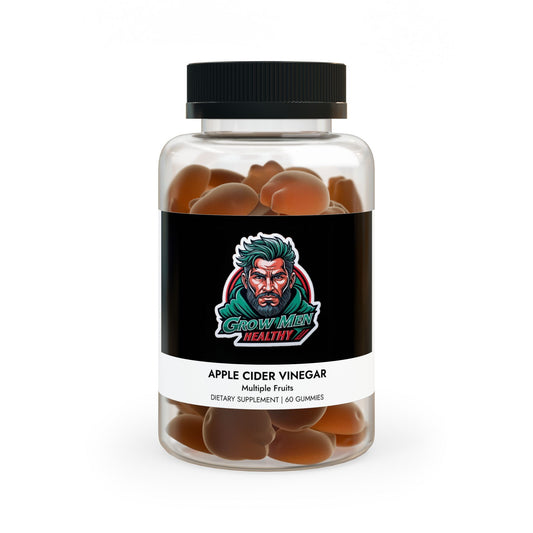 Apple Cider Vinegar Gummies fo Grown Men (60 Gummies)